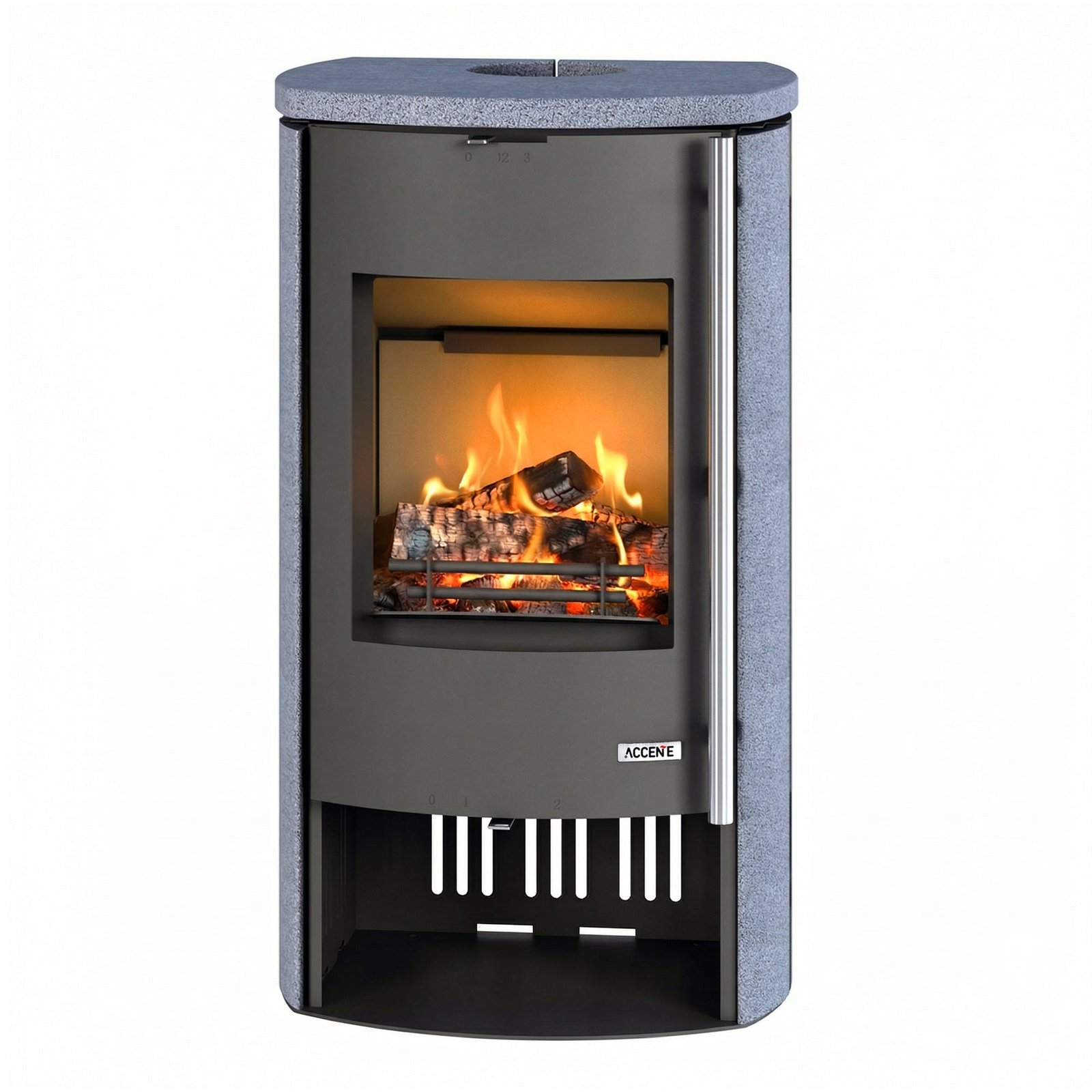 Accente Nyborg 4.0 GTS Kaminofen Naturstein 7 kW – Bild 3