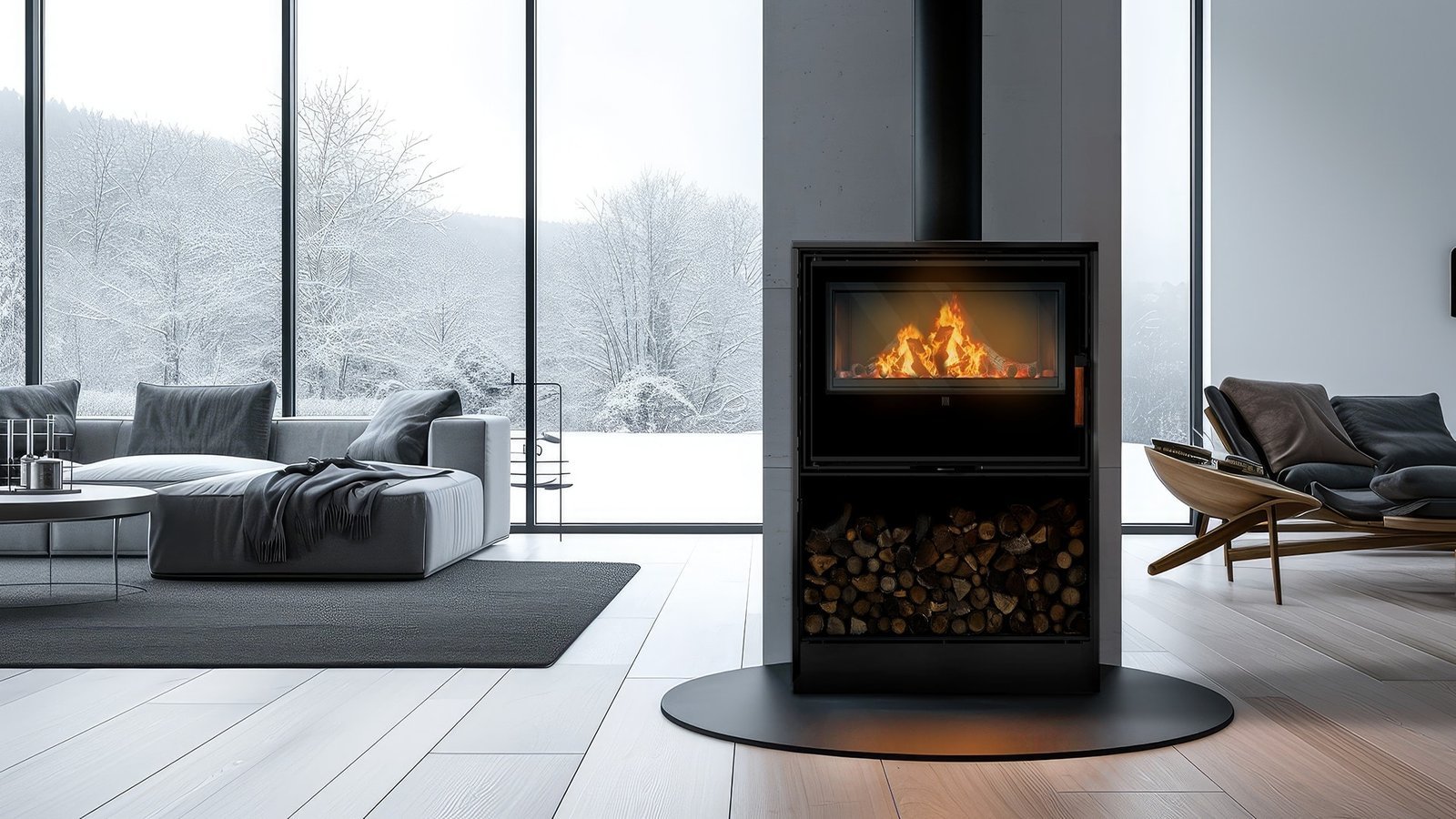 Bålstil Forli 95 Kaminofen 14 kW – Bild 5