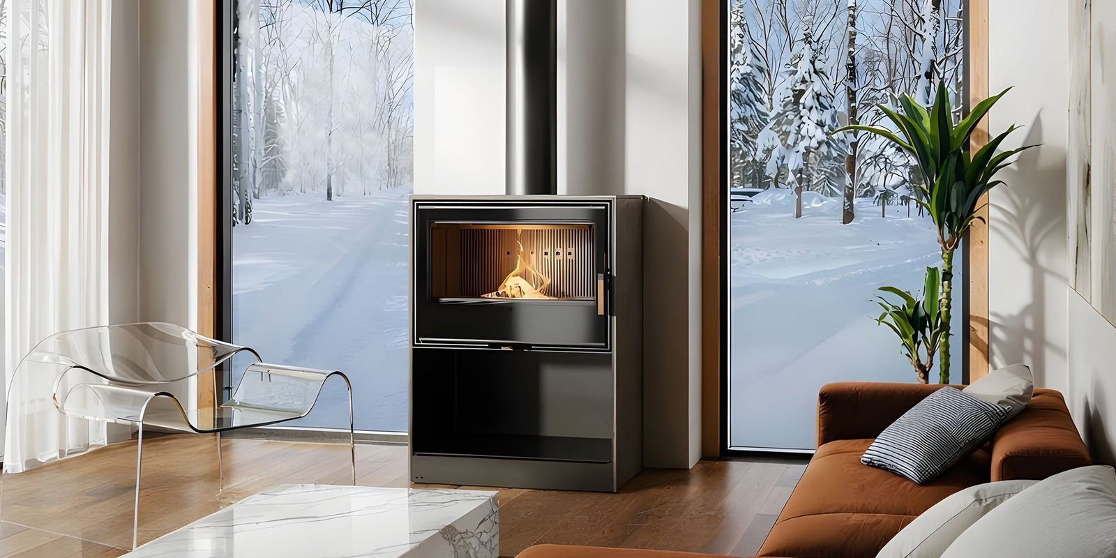 Bålstil Forli 95 Kaminofen 14 kW – Bild 6