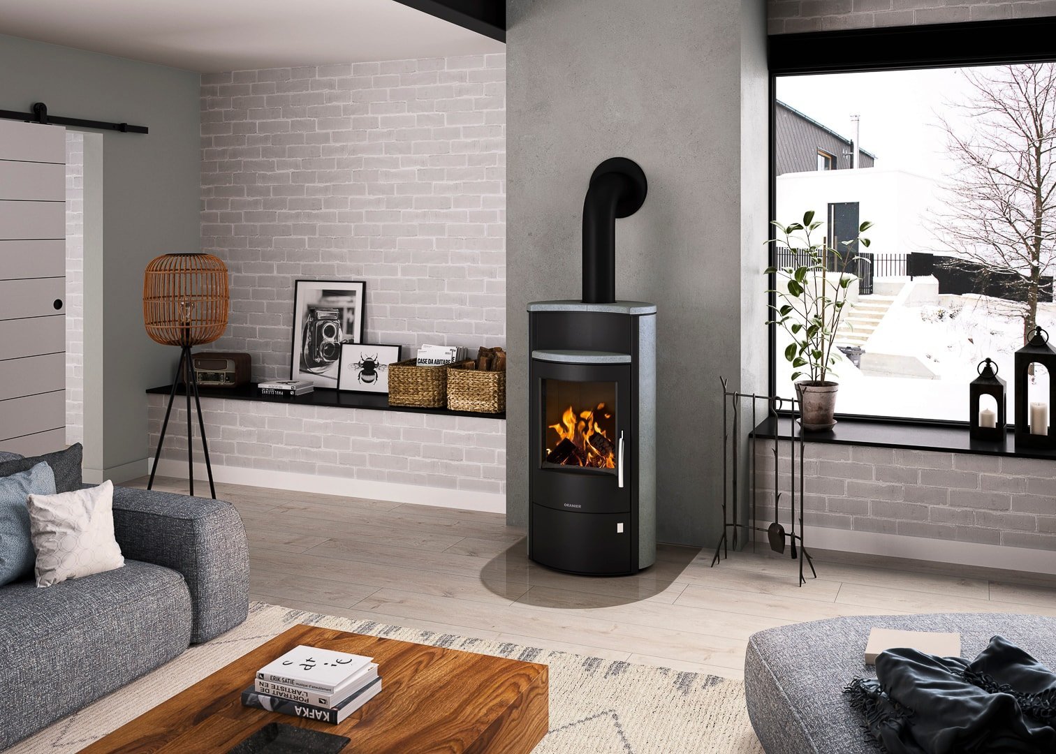 Oranier Pori 5 Kaminofen 5 kW – Bild 4