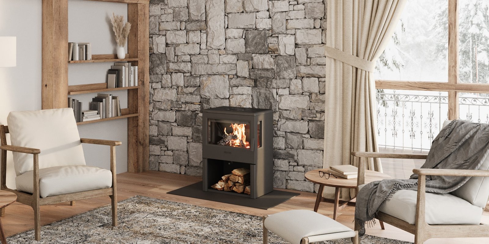 Westbo Nobel 75 Kaminofen 5,5 kW – Bild 2