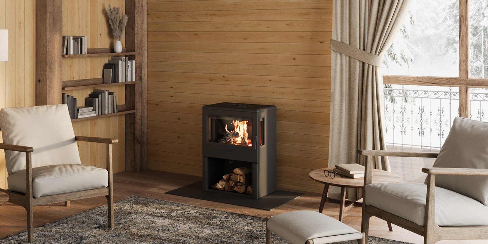 Westbo Nobel 75 Kaminofen 5,5 kW – Bild 4
